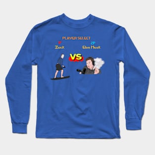 Zuck Vs Elon Musk Fight Long Sleeve T-Shirt